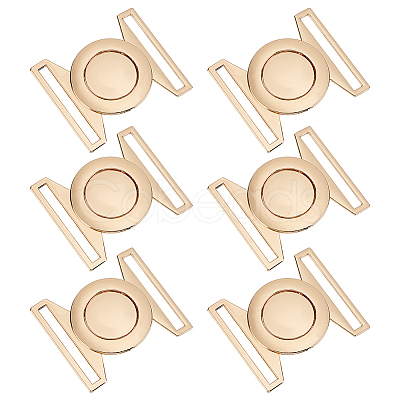 6Sets Zinc Alloy Side Release Buckles FIND-BC0013-98A-1