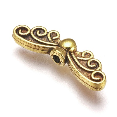 Tibetan Style Alloy Beads TIBEB-1331-AG-LF-1