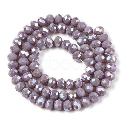 Electroplate Glass Beads Strands LS-EGLA-A044-P6mm-B13-1