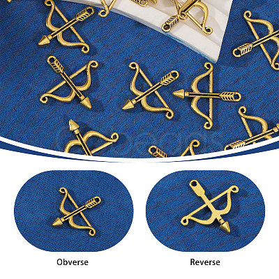 100Pcs Tibetan Style Alloy Pendants FIND-CA0010-59AG-1
