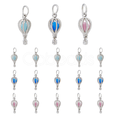 18Pcs 2 colors Alloy Pendants MPDL-DC0001-04-1