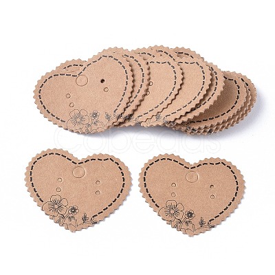 Paper Earring Display Cards DIY-WH0146-66-1