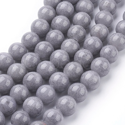 Natural Mashan Jade Beads Strands DJAD-8D-29-1