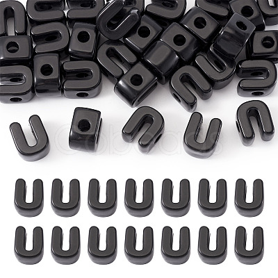 Acrylic European Beads OACR-TAC0013-14U-1