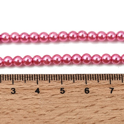 Glass Pearl Beads HY-J001-4mm-HX053-1