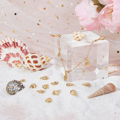 Brass Charms KK-HY0003-32-1