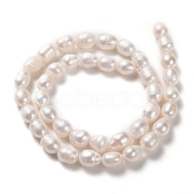 Natural Cultured Freshwater Pearl Beads Strands PEAR-L033-77-01-1