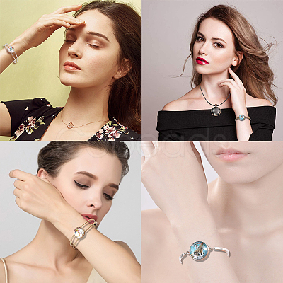 DIY Brass Bangle Makings DIY-SC0007-50-1