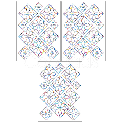PVC Self Adhesive Stickers STIC-WH20010-20B-1