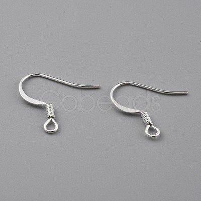 Brass Earring Hooks KK-O131-08-1