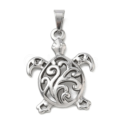 304 Stainless Steel Pendants STAS-B141-04C-P-1
