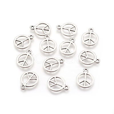 Tibetan Style Alloy Charms LS-LF11179Y-1