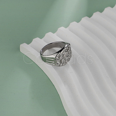 304 Stainless Steel Finger Rings for Men FS-WG34E9D-01-1