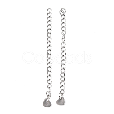 Tarnish Resistant 304 Stainless Steel Chain Extender X-FIND-JF00071-03-1