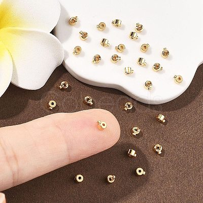 SHEGRACE Brass Crimp Beads XGRPCH962-186G-1