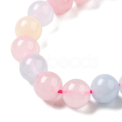 Dyed Natural Malaysia Jade Beads Strands X-G-G021-02B-24-1