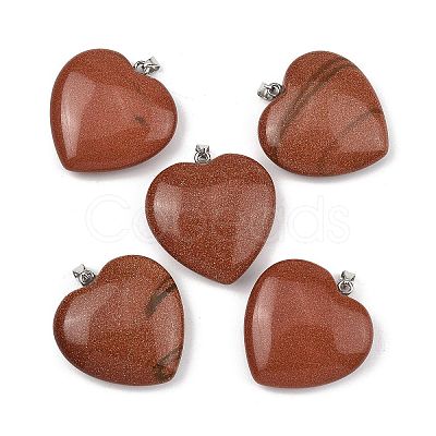 Synthetic Goldstone Pendants GG-K002-12A-06-1