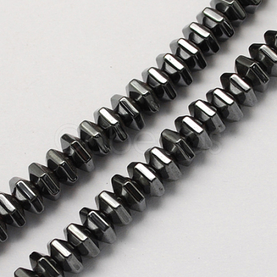 Non-magnetic Synthetic Hematite Beads Strands G-Q906-7mm-1