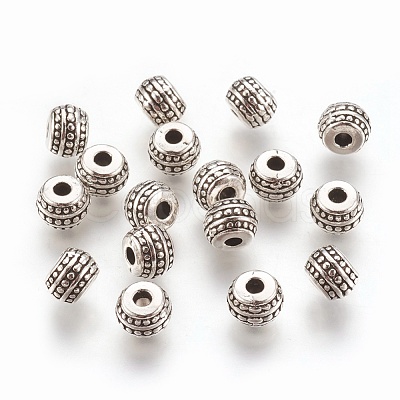 Tibetan Style Alloy Spacer Beads LF0883Y-1