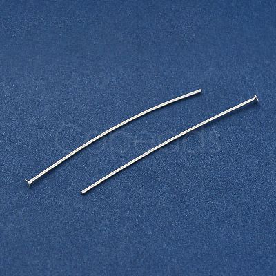 Brass Flat Head Pins KK-H502-01G-S-1