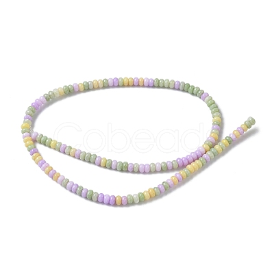 Ombre Effect Dyed Glass Beads Strands GLAA-C043-01E-1