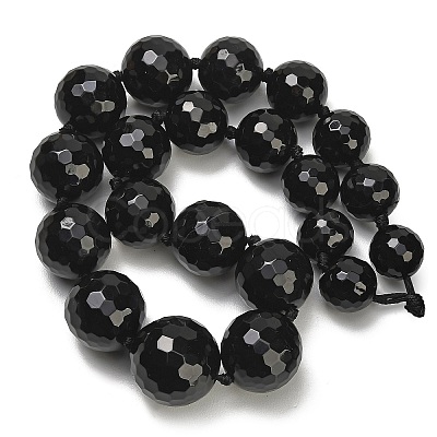 Dyed & Heated Natural Agate Graduated Beads Strands GG-CBA007A-D11-01B-1