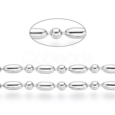Non-Tarnish 304 Stainless Steel Ball Chains CHS-L024-023D-1