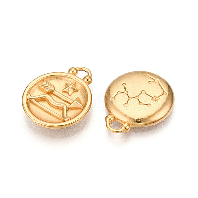304 Stainless Steel Pendants STAS-N109-148G-09-1