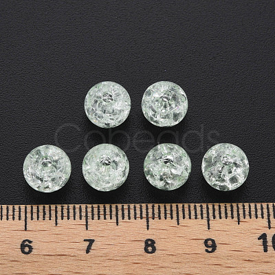 Transparent Crackle Acrylic Beads MACR-S373-66-N03-1