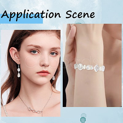72Pcs 9 Styles ABS Plastic Imitation Pearl Beads KY-PA0001-16-1