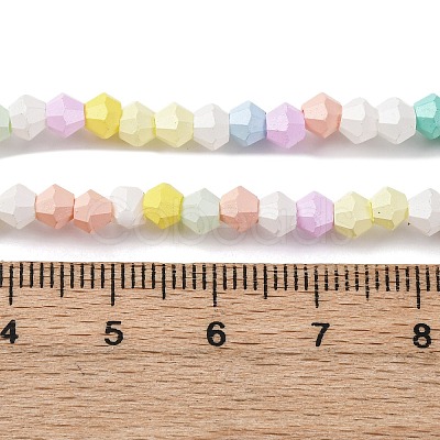 Baking Paint Glass Beads Strands LAMP-R020-02B-1