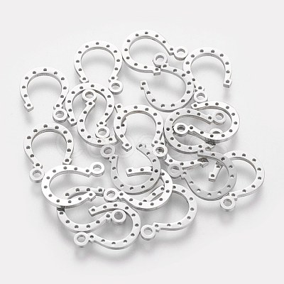 Non-Tarnish 201 Stainless Steel Charms STAS-S105-T199-1