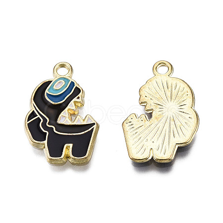 Alloy Enamel Pendants X-ENAM-N059-76-1