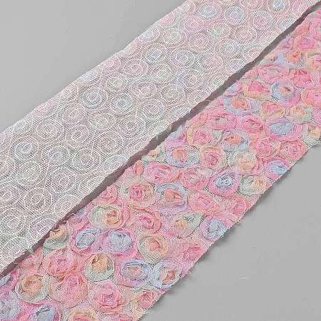 Polyester Hair Decoration AJEW-WH20048-09B-1