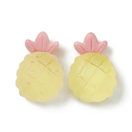 Transparent Resin Decoden Cabochons LS-RESI-F024-02-1