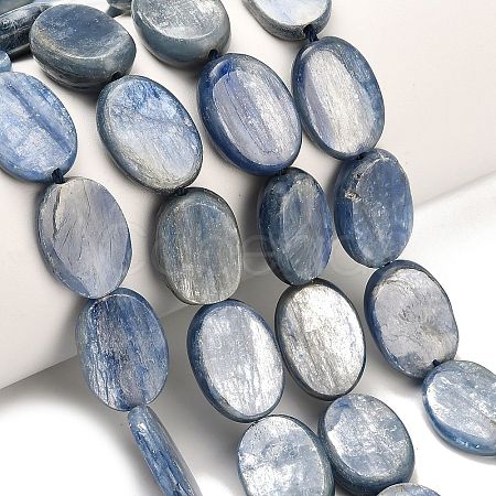 Natural Kyanite Beads Strands G-H335-D01-13x18mm-1