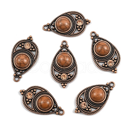 Bohemian Dyed Synthetic Turquoise Pendants LS-FIND-YWC0003-02AB-01-1