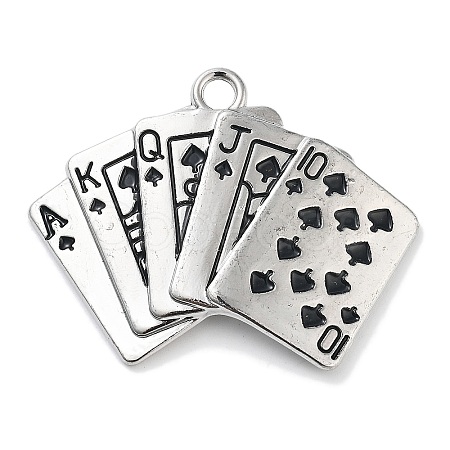 Alloy Enamel Pendants ENAM-S020-02-1