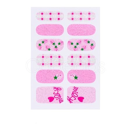 Full Cover Glitter Nail Polish Strips MRMJ-Q062-PP736-1