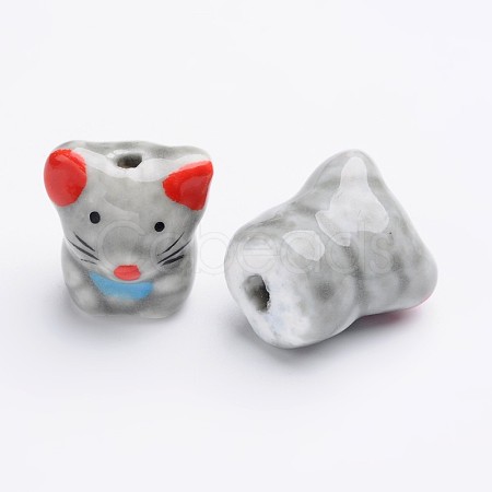 Handmade Porcelain Beads PORC-I009-06-1