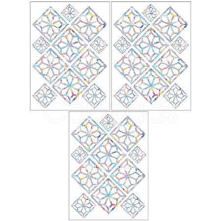 PVC Self Adhesive Stickers STIC-WH20010-20B-1