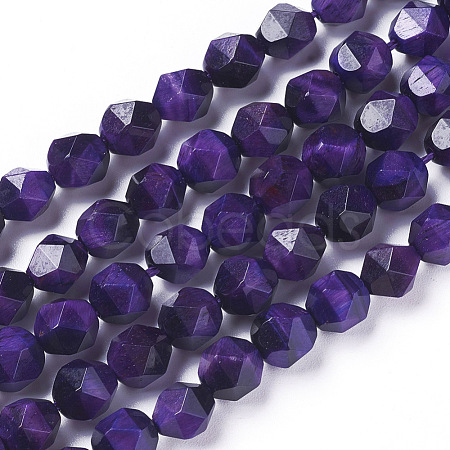 Natural Tiger Eye Beads Strands G-I217-A-01C-1