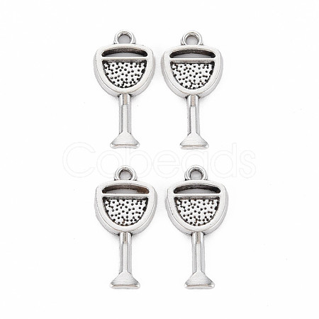 Tibetan Style Alloy Pendants TIBEP-N011-009-1