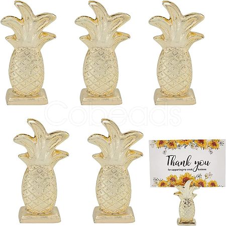 Resin Name Card Clip AJEW-CA0001-97-1