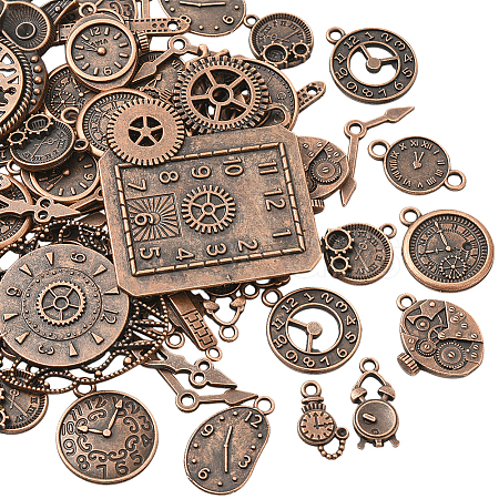 1 Bags Tibetan Style Alloy Pendants FIND-SC0018-06R-1