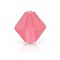 Preciosa&reg Crystal Beads, Czech Crystal, Bicone(451 69 302 Rondelle), 70040 840 Indian Pink Matt, 4mm, Hole: 0.8mm