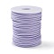 45M Faux Suede Cord, Faux Suede Lace, Lilac, 2~2.5x1.5~2mm, about 50 Yards(45m)/Roll