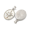 Natural White Shell Pendants KK-A214-24P-2