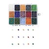 FGB 375G 15 Colors 12/0 Grade A Round Glass Seed Beads SEED-JP0011-01-2mm-1