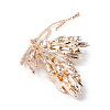 Rhinestone Butterfly Brooch Pin JEWB-P016-03LG-01-4